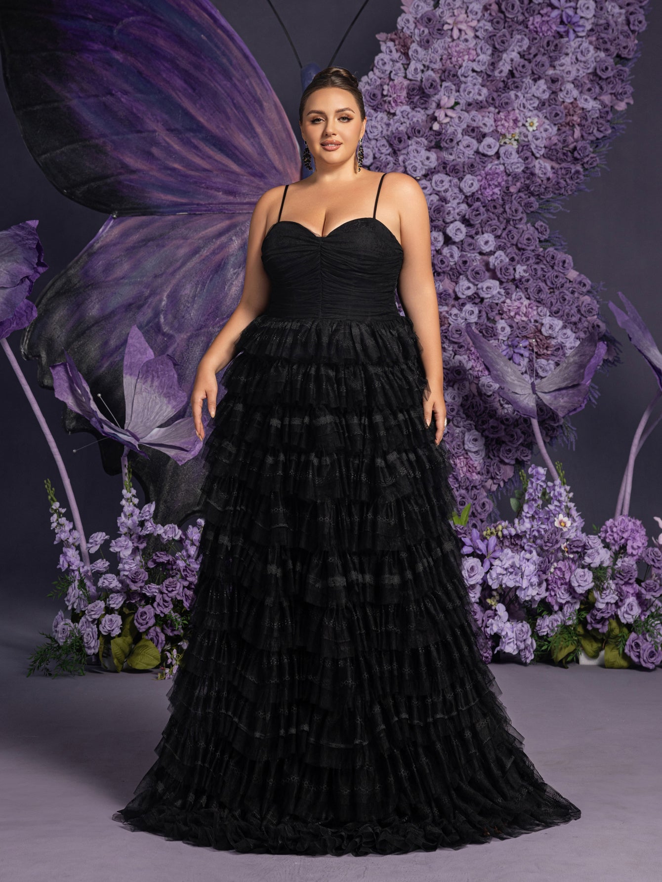 Additional product view of Lace-Up Plus-Size Sleeveless A-Line Backless Wedding Dress