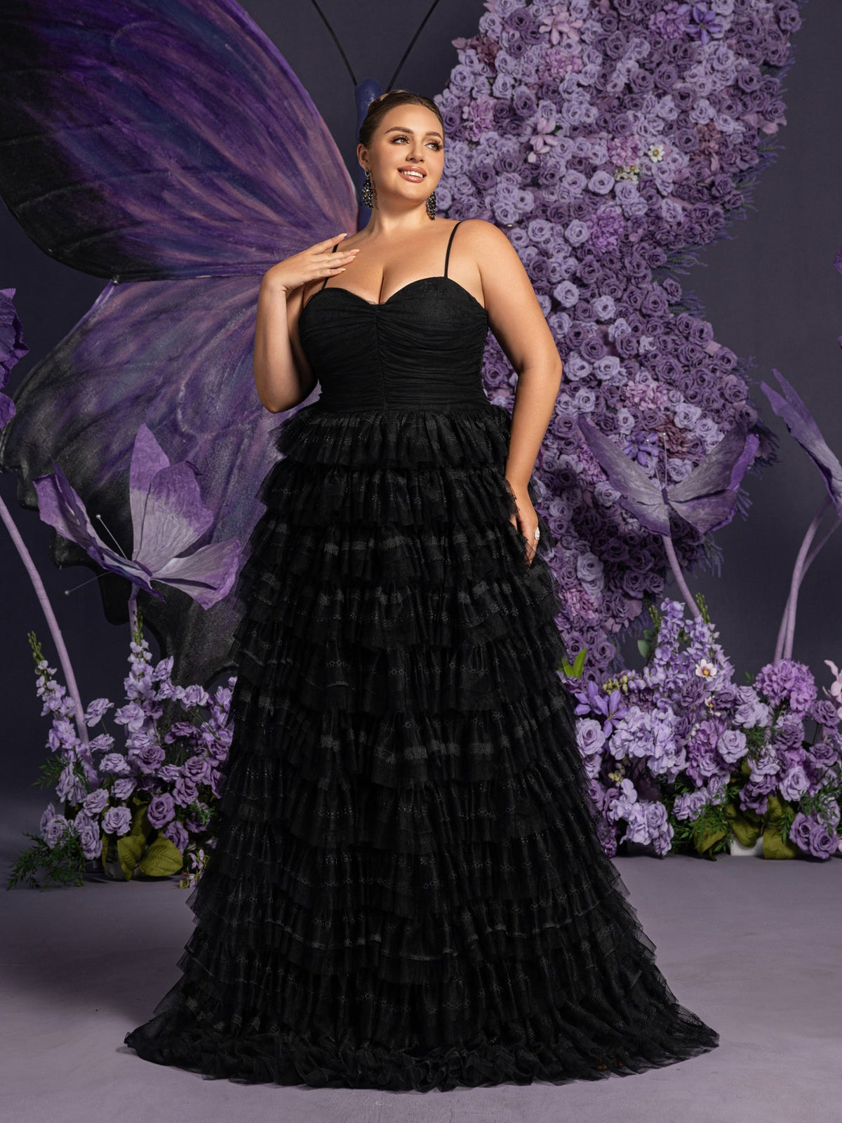 Additional product view of Lace-Up Plus-Size Sleeveless A-Line Backless Wedding Dress
