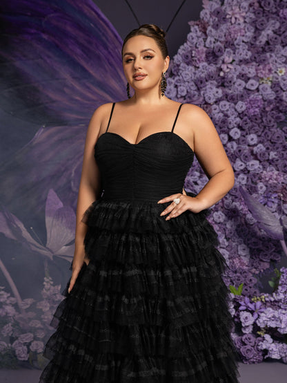 Additional product view of Lace-Up Plus-Size Sleeveless A-Line Backless Wedding Dress