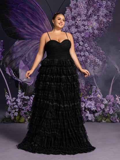 Additional product view of Lace-Up Plus-Size Sleeveless A-Line Backless Wedding Dress